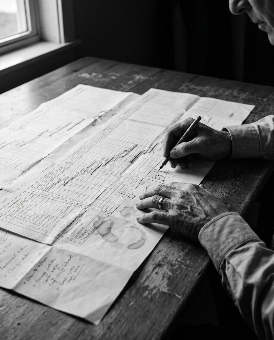Consultants reviewing a cutover plan
