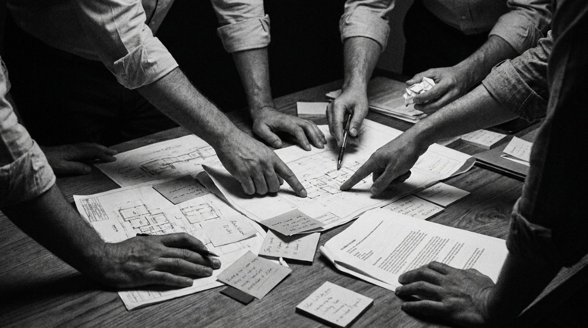 Marvel Qualities collaborating inside a client programme team